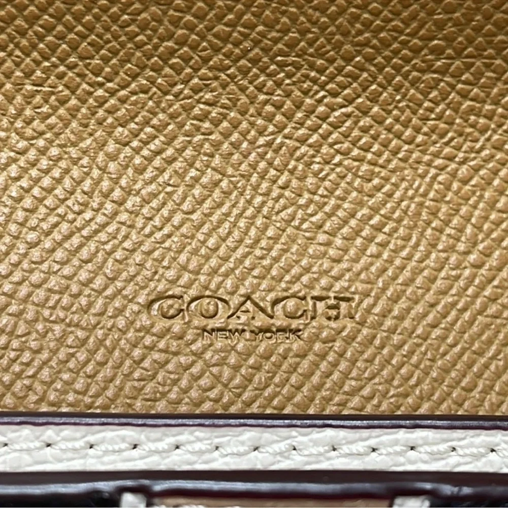 COACH Slim Envelope Wallet with Coach Bear - Picture 12 of 16
